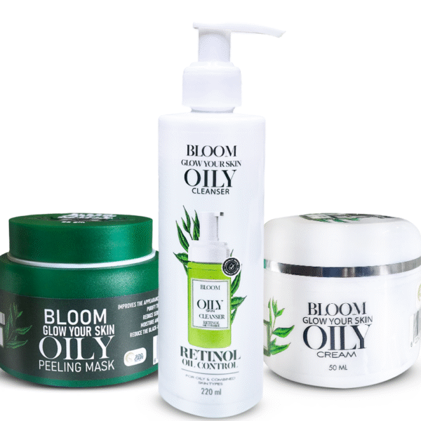 باندل: غسول + كريم + ماسك (شنطة هدية)